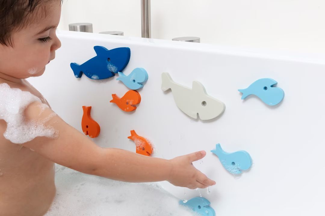 Babies Bath Toys +10m Shark Bath Adventure Puzzle Ideal Christmas Creative Gift For Children Kids... | Etsy (US)