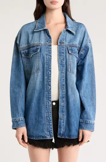 Mandy Oversize Shacket | Nordstrom Rack