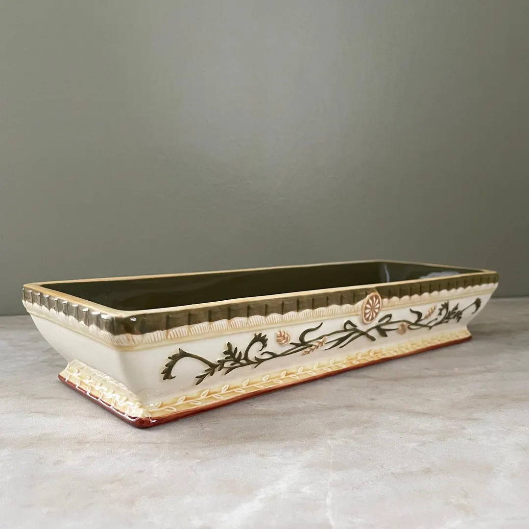 Vintage Botanical Decorative Tray - French Country Style | Etsy (US)