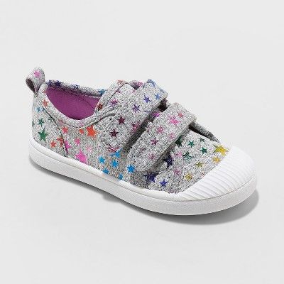 Toddler Girls' Madge Adjustable Easy Close Sneakers - Cat & Jack™ | Target