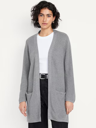 Longline Open-Front Sweater | Old Navy (US)