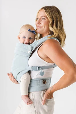 The Monarch Baby Carrier - Dream Wash Denim | Mabē