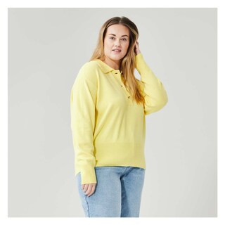 Women+ Essential Collared Pullover | Joe Fresh