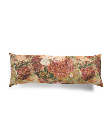 14x36 Ronna Rose Tapestry Floral Pillow | Polyester | Marshalls