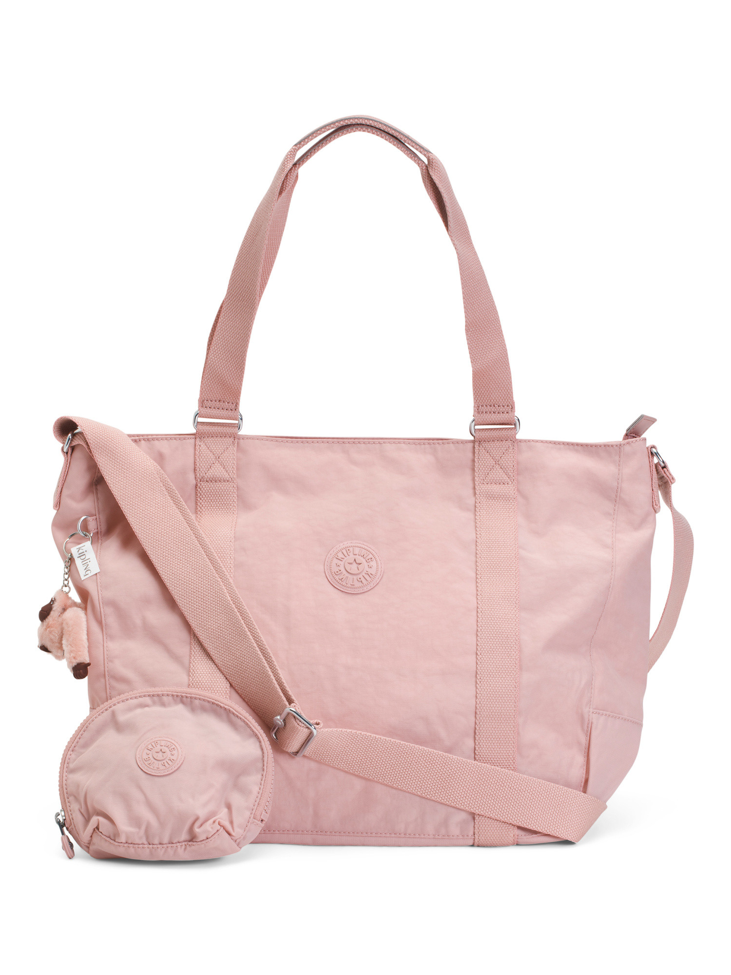 Nylon Adara Tote With Pouch | TJ Maxx