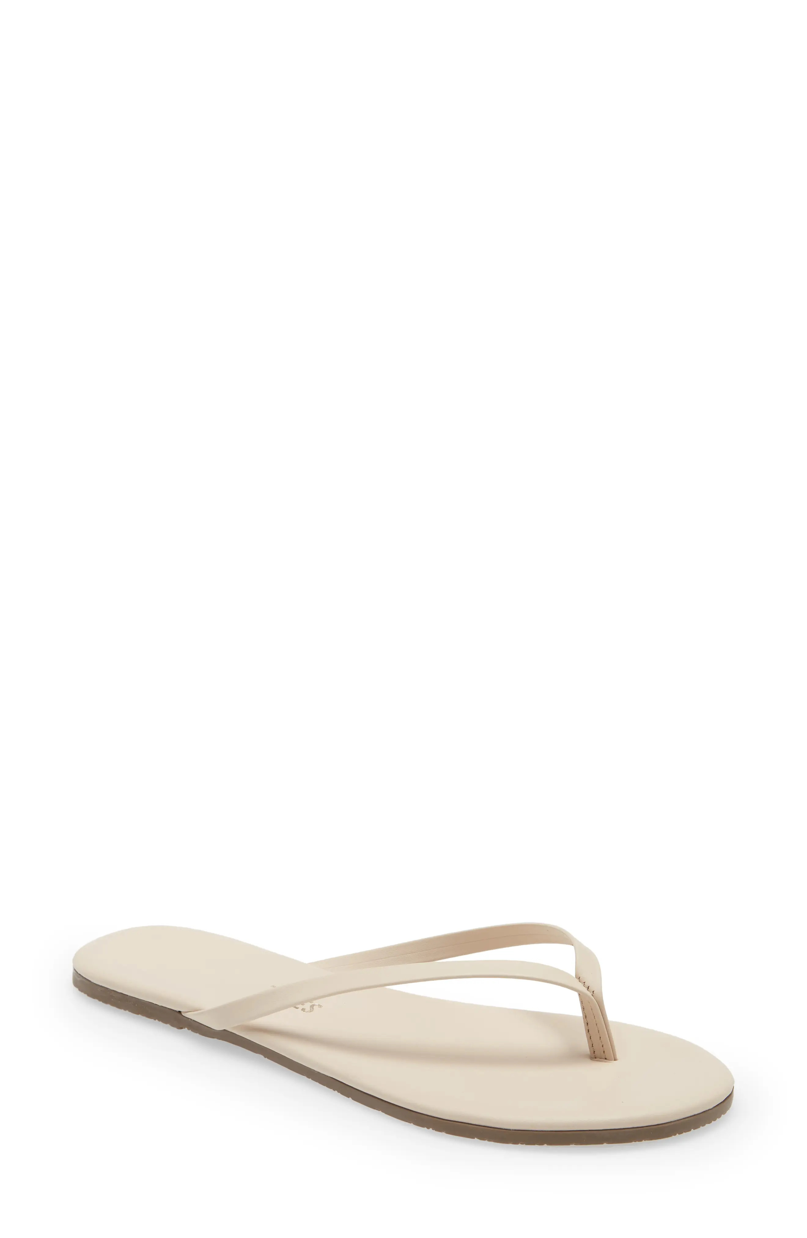 TKEES Foundations Matte Flip Flop in Linen at Nordstrom, Size 8 | Nordstrom