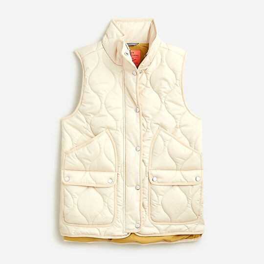 New quilted excursion vest | J. Crew US