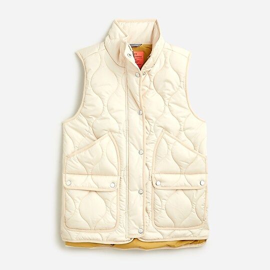 New quilted excursion vest | J.Crew US