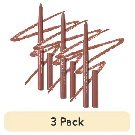 (3 pack) Revlon ColorStay Longwear Lip Liner Pencil, 630 Nude, 0.01 oz | Walmart (US)