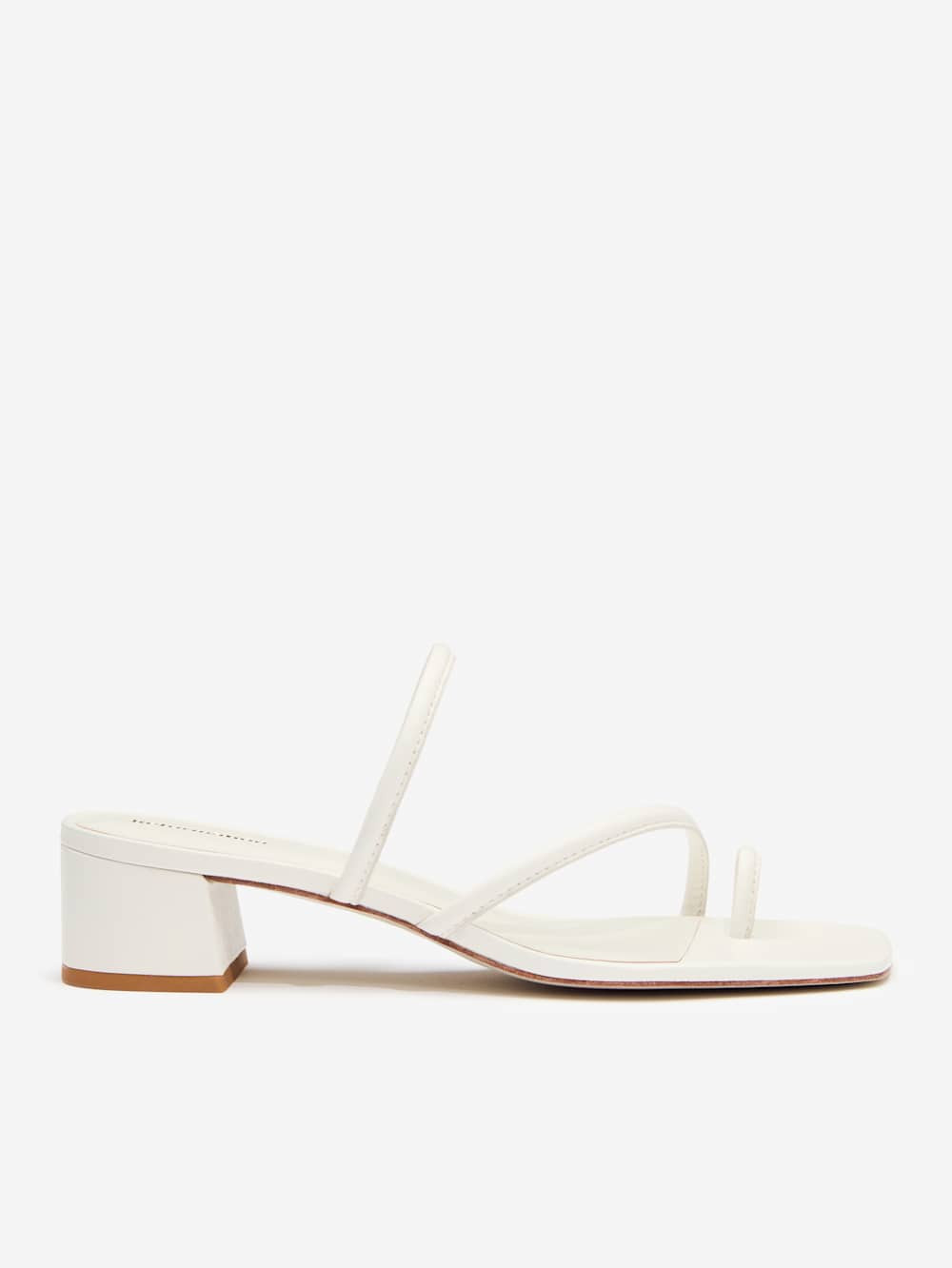 Meena Toe Ring Block Heel Sandal | Reformation (Global)