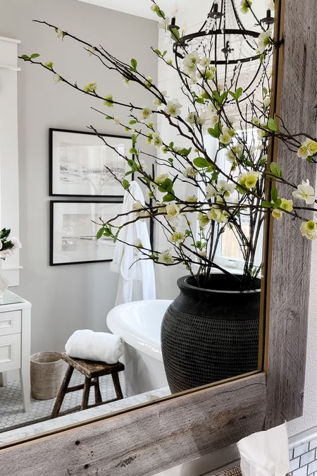 Blossoming bloom branches that look just like the real thing!  These are worth the splurge!  I used 3 in this vase.

#LTKfindsunder100 #LTKSeasonal #LTKhome