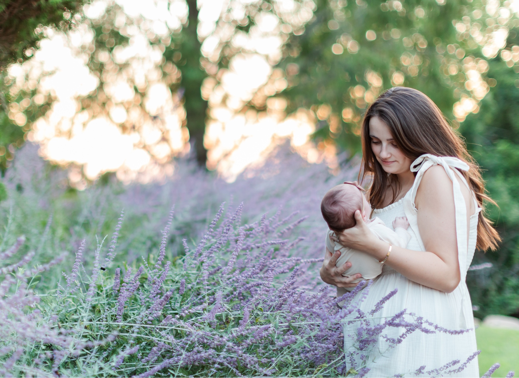Newborn photoshoot outfit. Neutral dress. Maxi dress. Nursing friendly. Maternity dress. Nothing fits but.  Amazon finds

#LTKbaby #LTKfamily #LTKbump