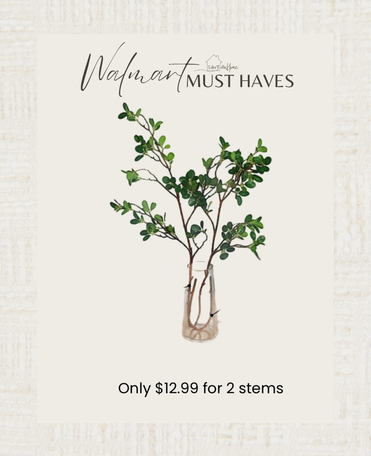 Love the realistic yet minimal look of these stems. Very affordable too. 

#LTKMostLoved #LTKhome #LTKSeasonal