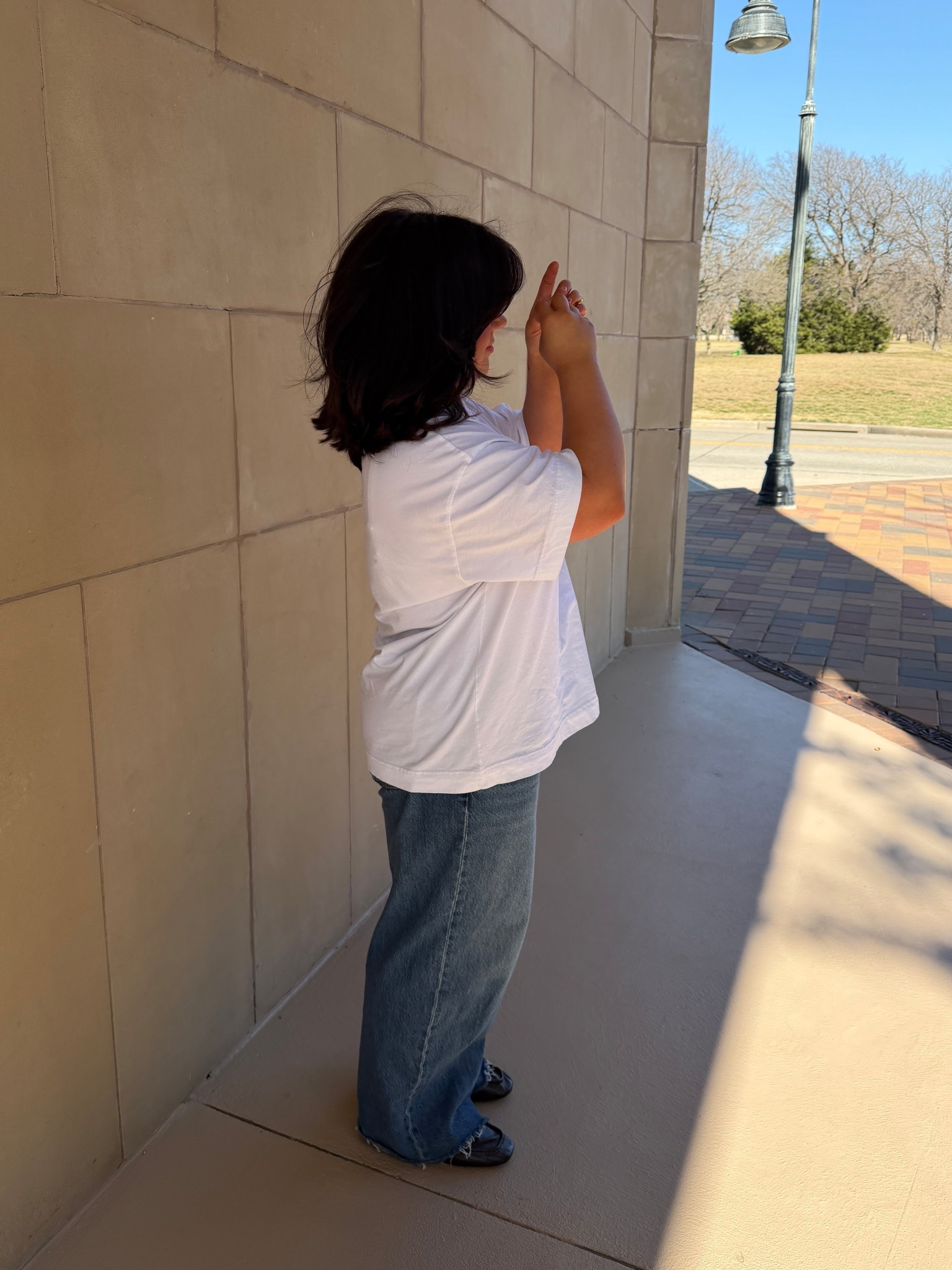 favorite jeans and white tee heading into spring!

Ootd, casual ootd, white tee outfit, casual chic ootd 

#LTKSeasonal #LTKootd