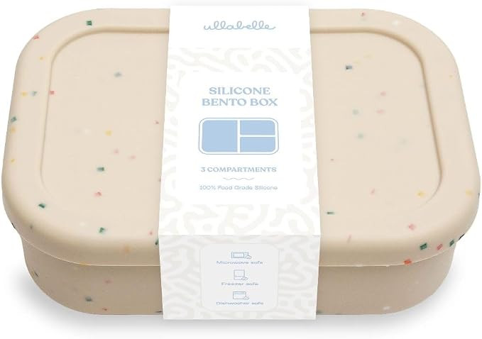 Kids Bento Box – 3 Compartments, Leakproof Lunch Box, BPA-Free Snack Container, Divided Lunch B... | Amazon (US)