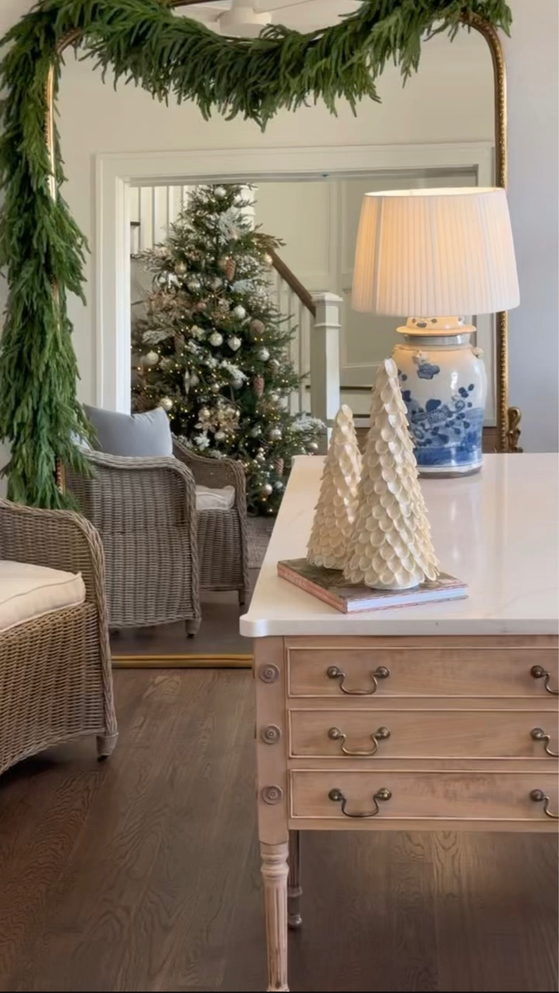 Love these pearlized shell ceramic Christmas trees! Such a pretty decor statement! 

#LTKSeasonal #LTKHoliday #LTKHome