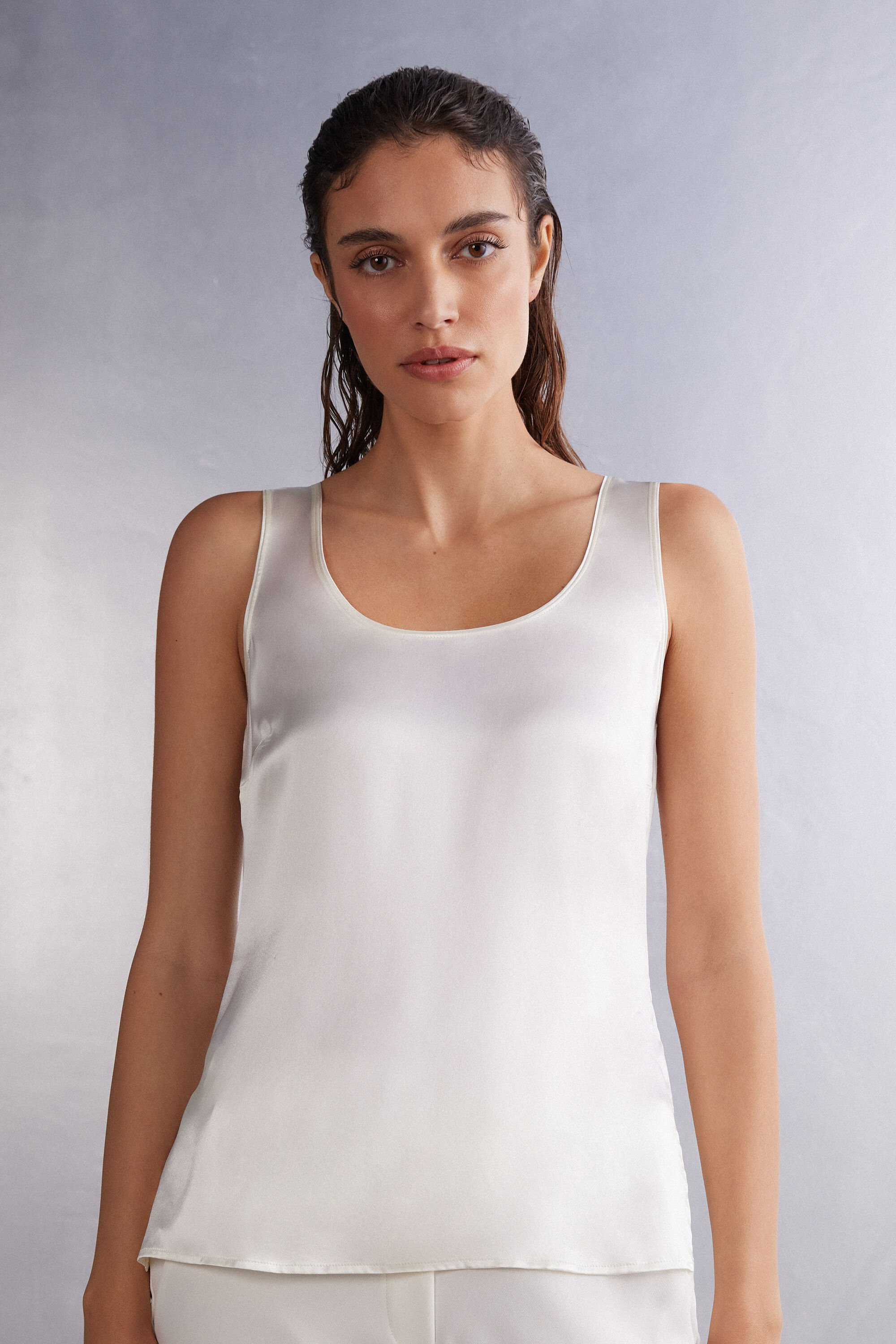 Silk and Modal Tank Top - Intimissimi | Intimissimi (US)