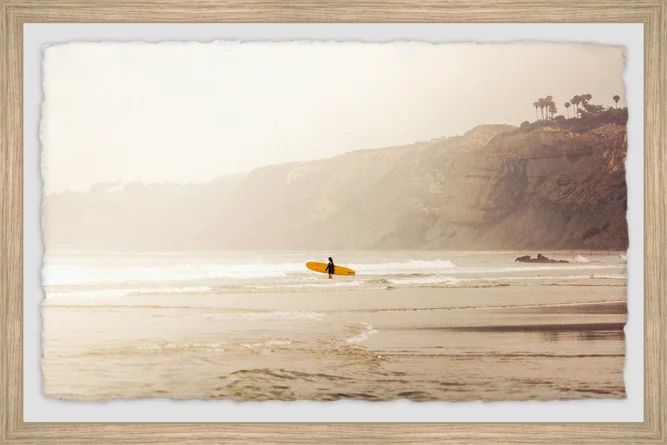 Highland Dunes Adlingt 'Surfer Girl' Picture Frame Photographic on Paper | Wayfair | Wayfair North America