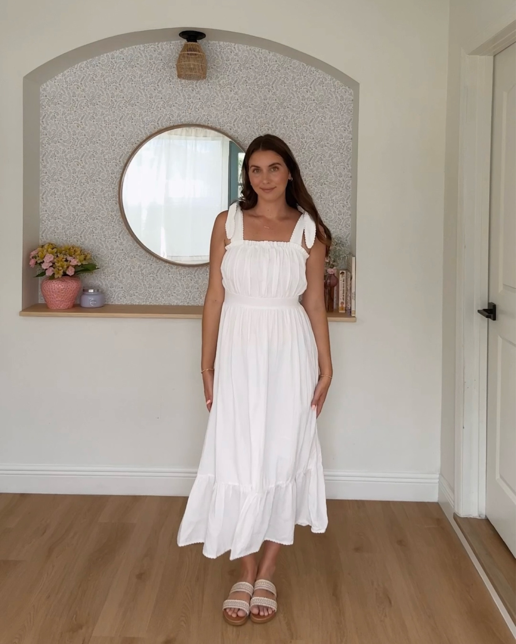 white maxi dress bow straps

#LTKFindsUnder100