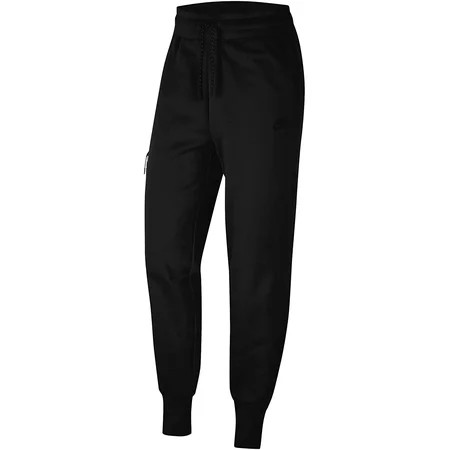 Nike Sportswear Tech Fleece Women's Mid-Rise Pants CW4292-010 Size XS Black | Walmart (US)