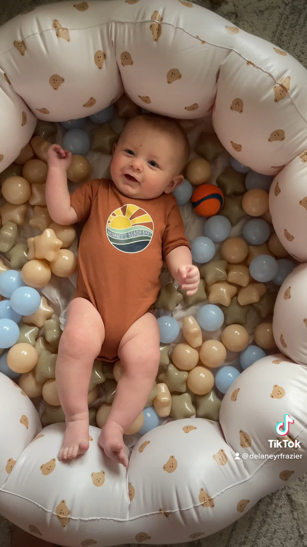 Homemade ball pit for baby play  

#LTKbaby