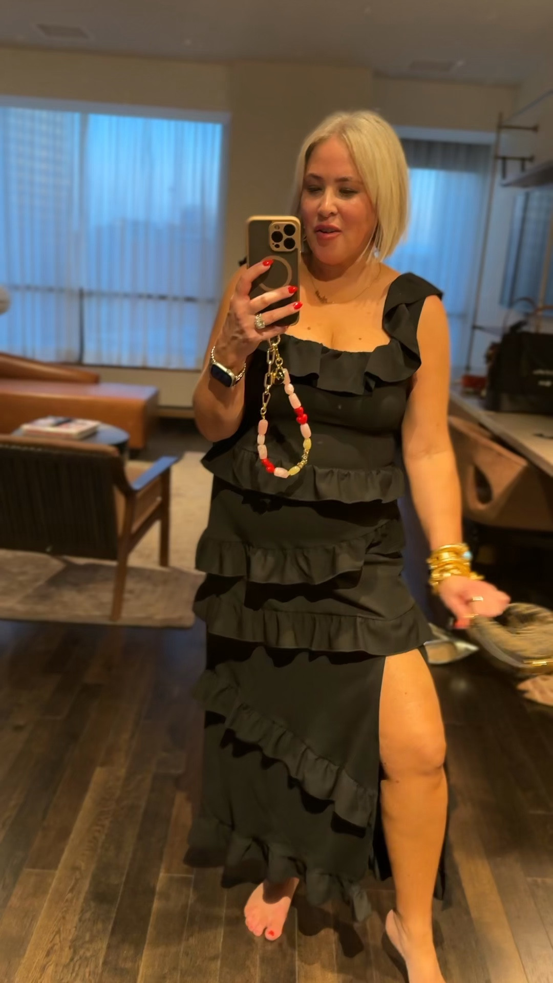 If you’re looking for a wedding guest dress, then this dress is perfect for you.

It comes in so many different colors, it runs small I SIZED up one size 

XL

#LTKSeasonal #LTKFallSale #LTKCon