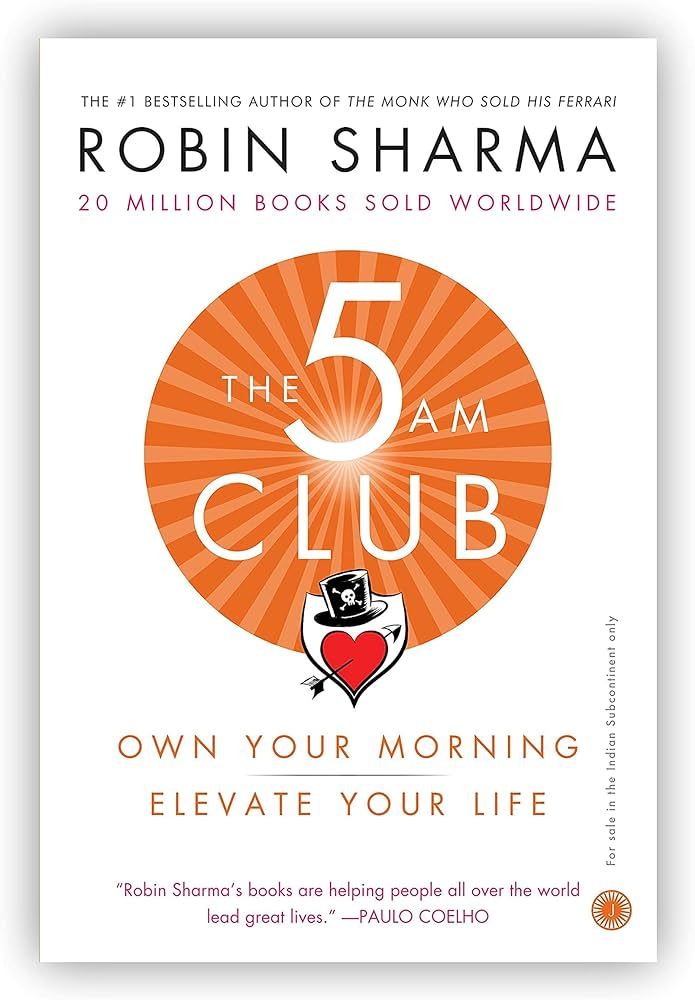 The 5Am Club By Robin Sharma Paperback 2018 | Amazon (US)