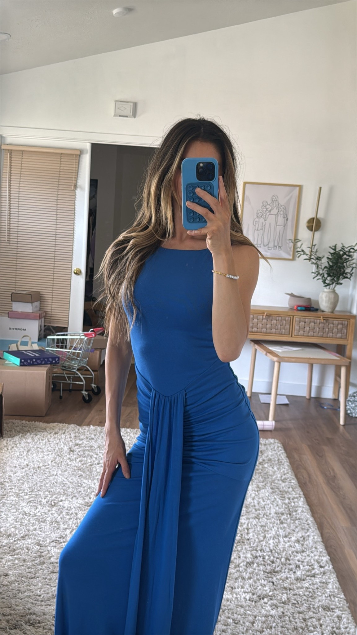 Summer blues! 💙🫐 This blue maxi is the perfect summer staple & would also be the cutest wedding guest dress. Sharing my exact dress & similar below! 

#LTKWedding #LTKStyleTip