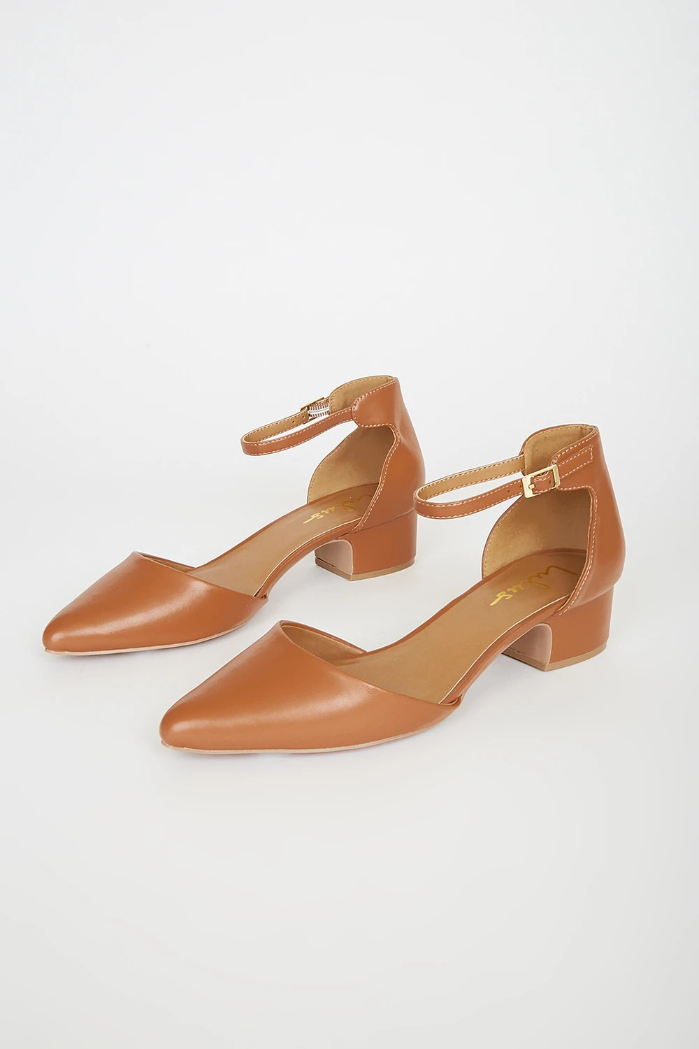 Lucinda Medium Nude Ankle Strap Pumps | Lulus (US)