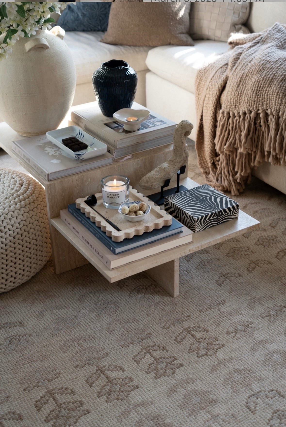 If there’s one thing I’ve learned… no matter how excited I am about my new rug… he will want to fuss over its placement to the micro millimeter and insist on using carpet tape… but we will get there in the end! (And no. I haven’t had the heart to tell him that he laid it the wrong side up. Might need to wait a few days for that one! 😅) 



#LTKSeasonal #LTKHome #LTKdayinmylife