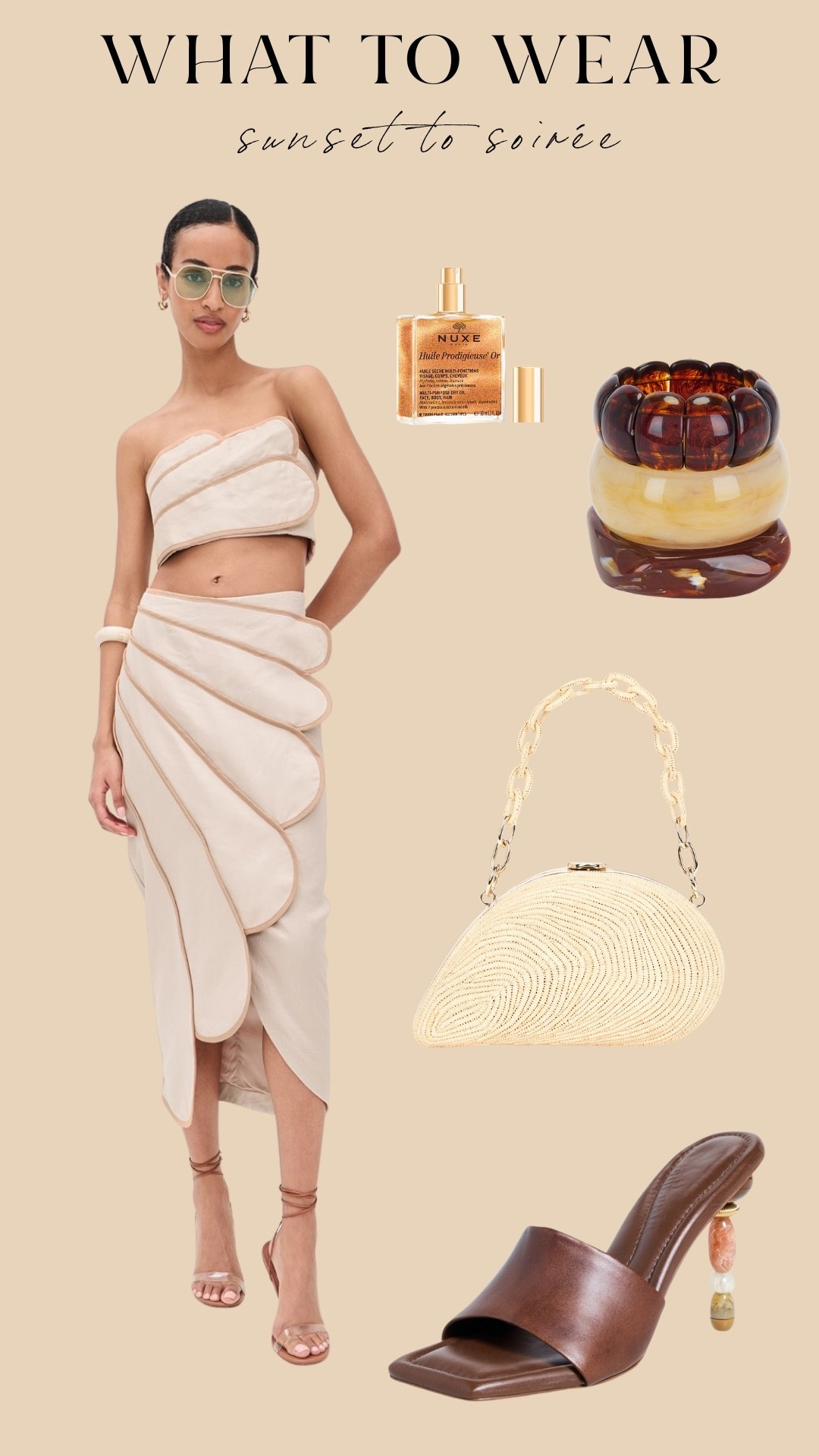 What to wear, sunset to soirée—soft neutrals, sculptural details, and a golden-hour glow.

#revolve #resort #cultgaia

#LTKSeasonal #LTKgrwm #LTKootd