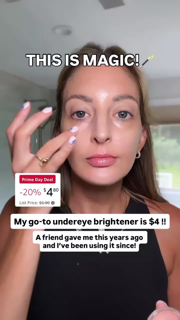 My go to under eye brightener is on sale for Prime Day!! This is a must have in my makeup routine 🤍

#LTKgrwm #LTKdayinmylife #LTKmorningroutine