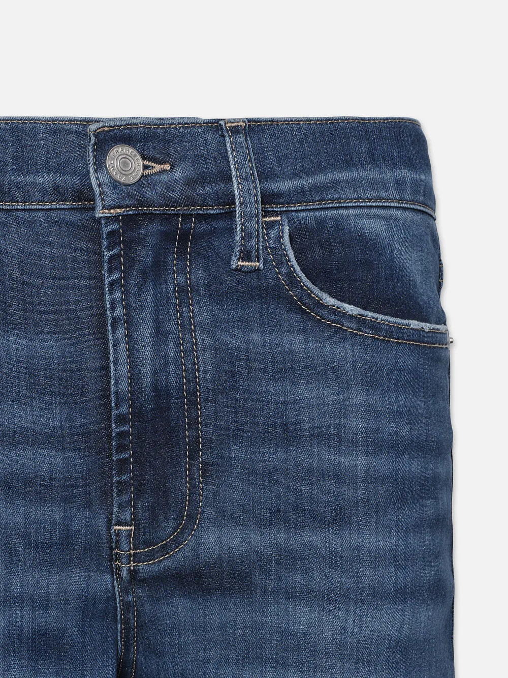 Le Slim Palazzo Raw After  in  Lupine | Frame Denim