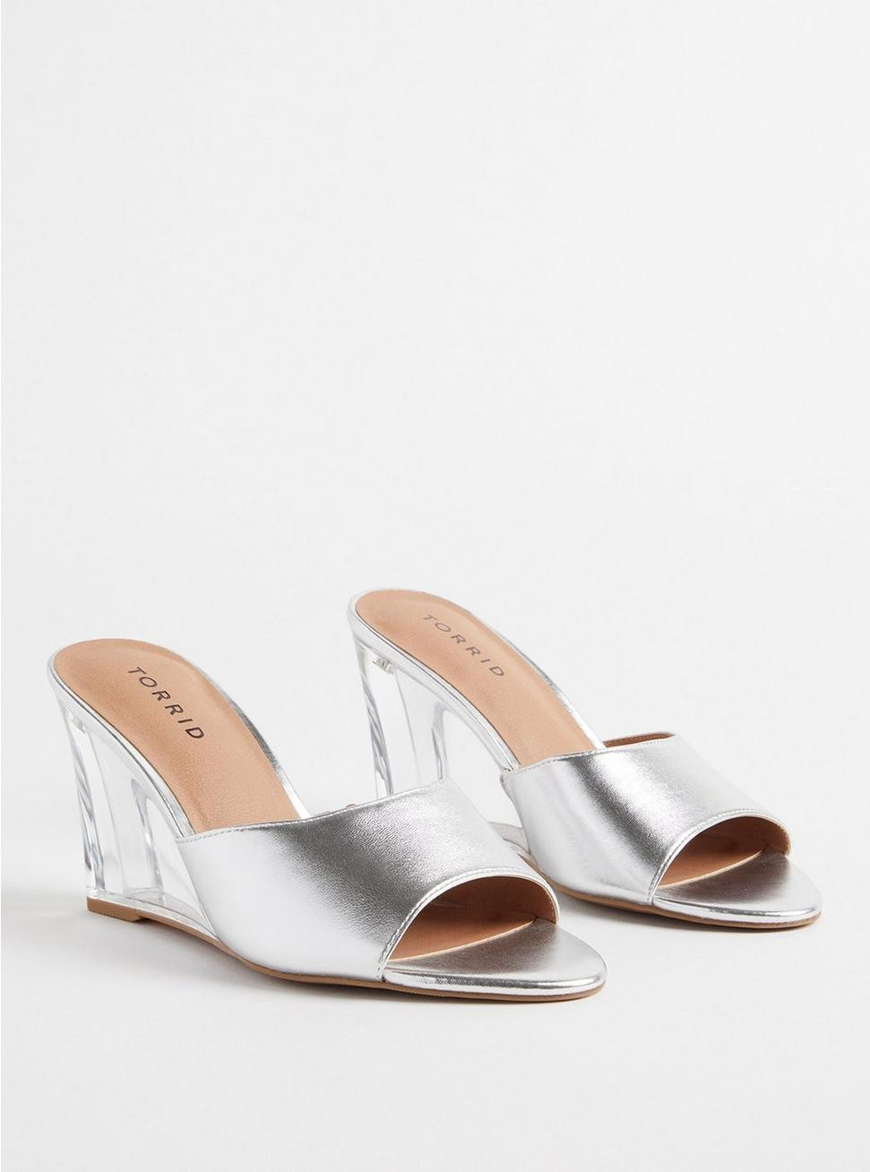 Lucite Wedge Mule (WW) | Torrid (US & Canada)
