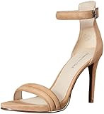 Kenneth Cole New York Women's Brooke Strappy Heel Dress Sandal Heeled, Buff Suede, 6 M US | Amazon (US)