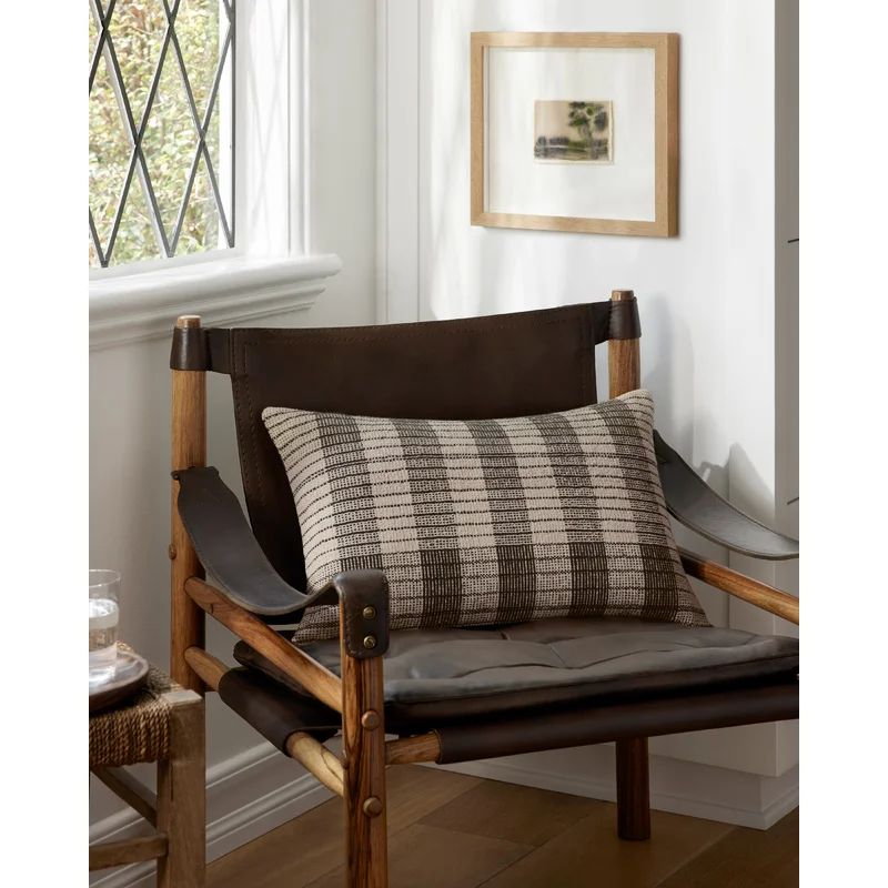 Bernadino Striped Cotton Blend Throw Pillow | Wayfair North America