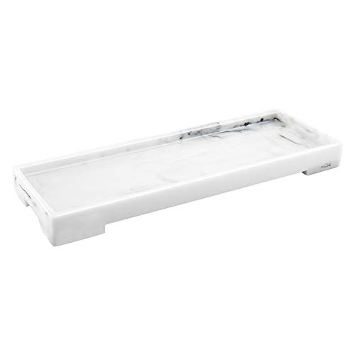Luxspire Vanity Tray, Bathroom Tray Toilet Tank Storage Tray, Resin Kitchen Sink Trays, Vanity Count | Amazon (US)