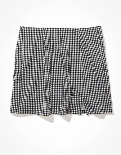 AE Plaid High-Waisted Mini Skirt | American Eagle Outfitters (US & CA)