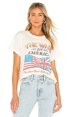 DAYDREAMER The Who Invades America Tour Tee in Stone Vintage from Revolve.com | Revolve Clothing (Global)