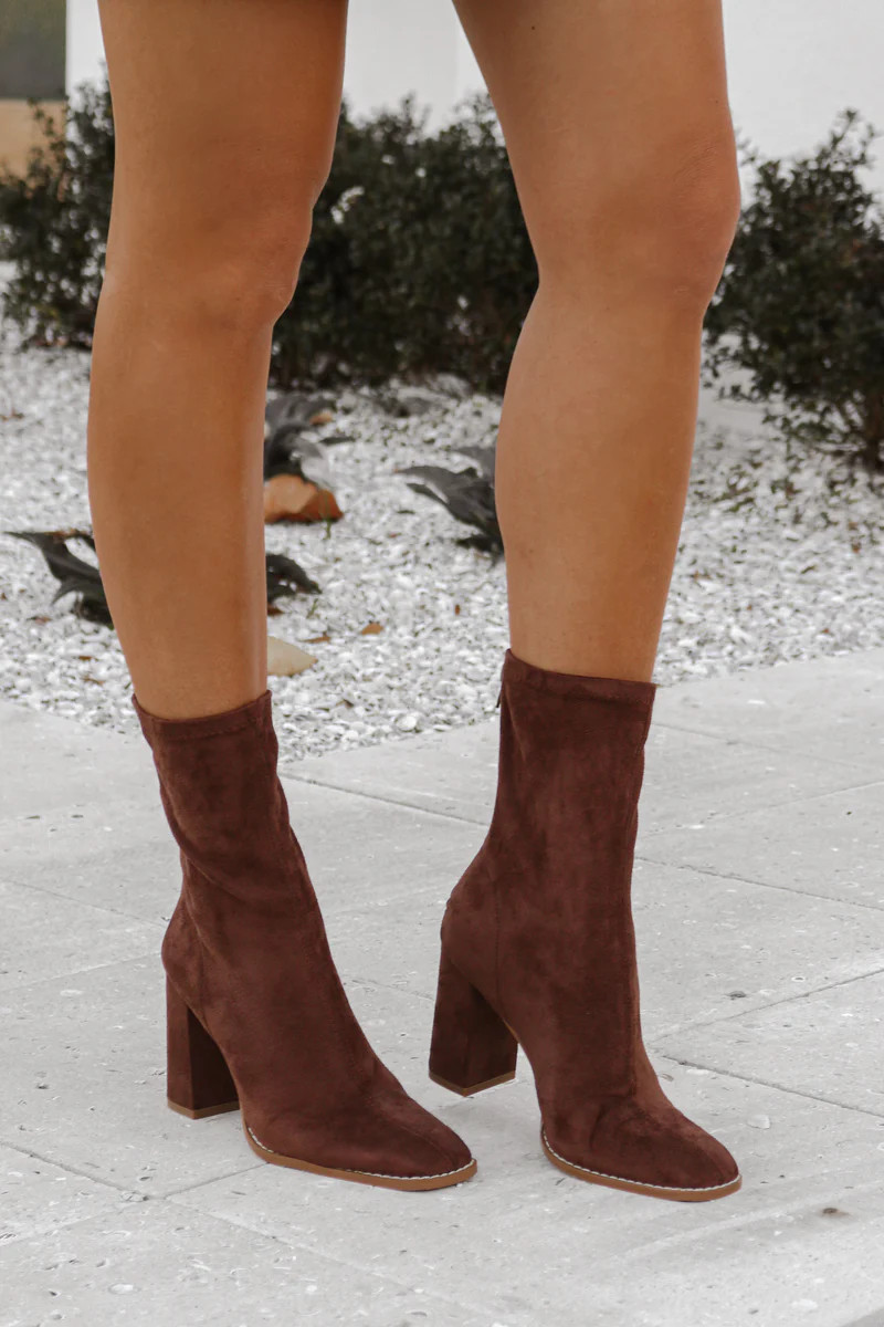 Camille Boot in Espresso | lauren nicole