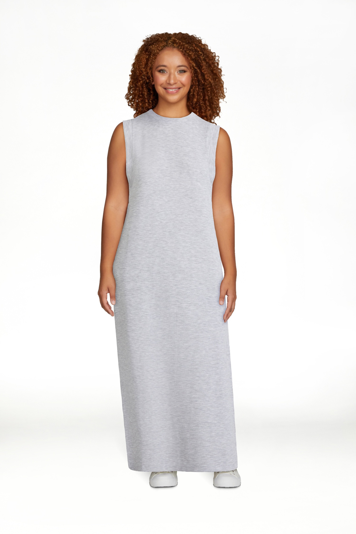 Scoop Women's and Women’s Plus Ultimate ScubaKnit Sleeveless Maxi Dress, Sizes XS-4X | Walmart (US)
