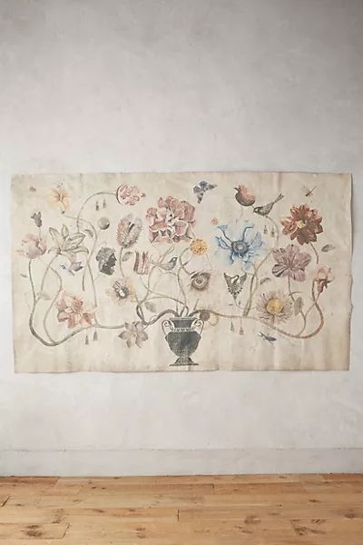 Vase Of Wonder Tapestry | Anthropologie (US)