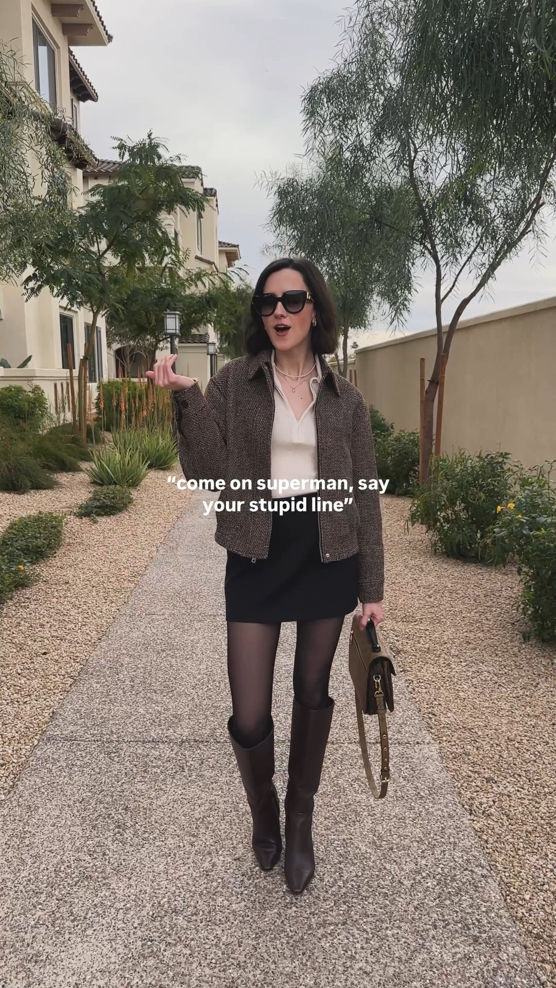 just a girl who loves to shop 🛍️🛒 wearing an XS in the jacket, top & skirt 🖤 

#LTKgrwm #LTKootd