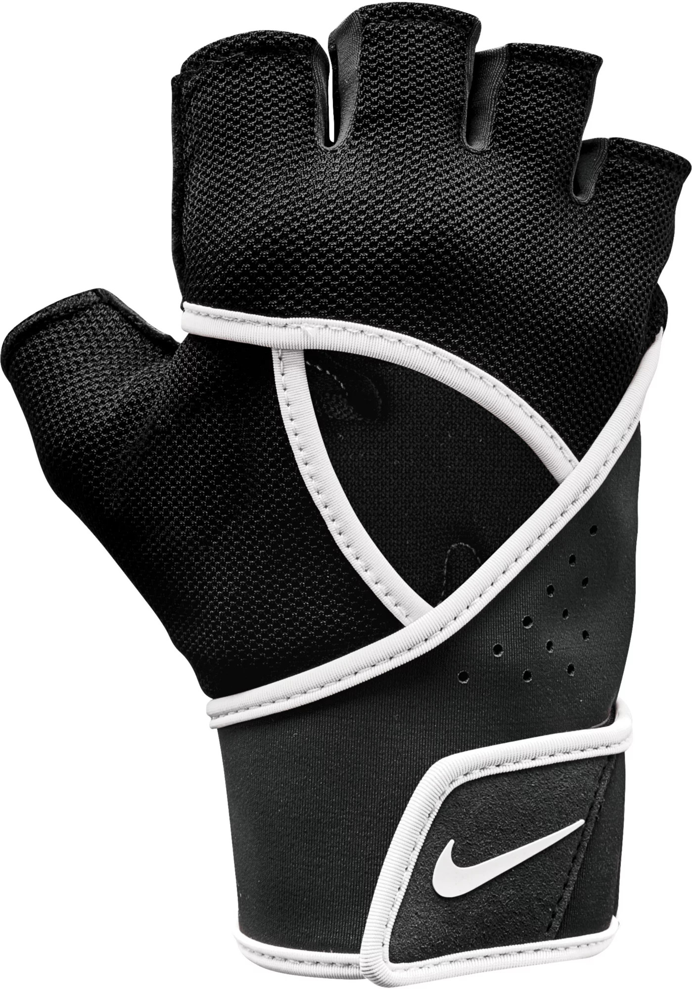 Nike Women's Gym Premium Fitness Gloves, XS, Black/White | DICK'S Sporting Goods