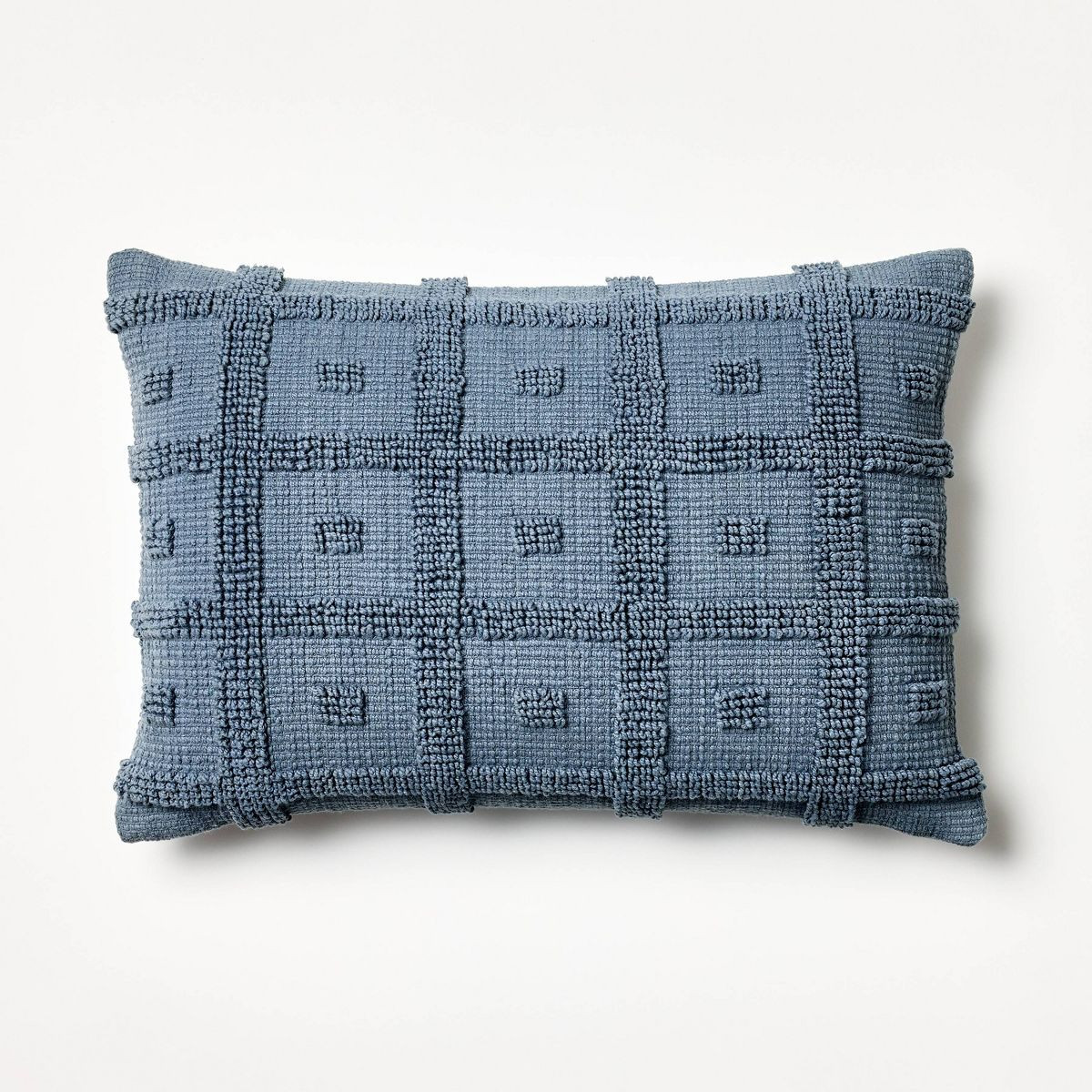 Tufted Geo Lumbar Throw Pillow - Threshold™ designed with Studio McGee | Target