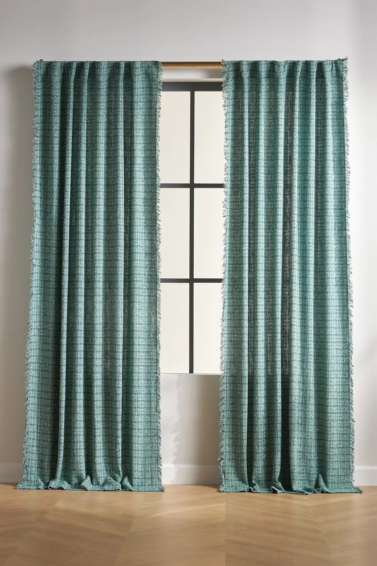 Verity Tweed Cotton Curtain | Anthropologie (US)