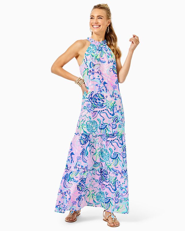 Everly Ruffle Maxi Dress | Lilly Pulitzer