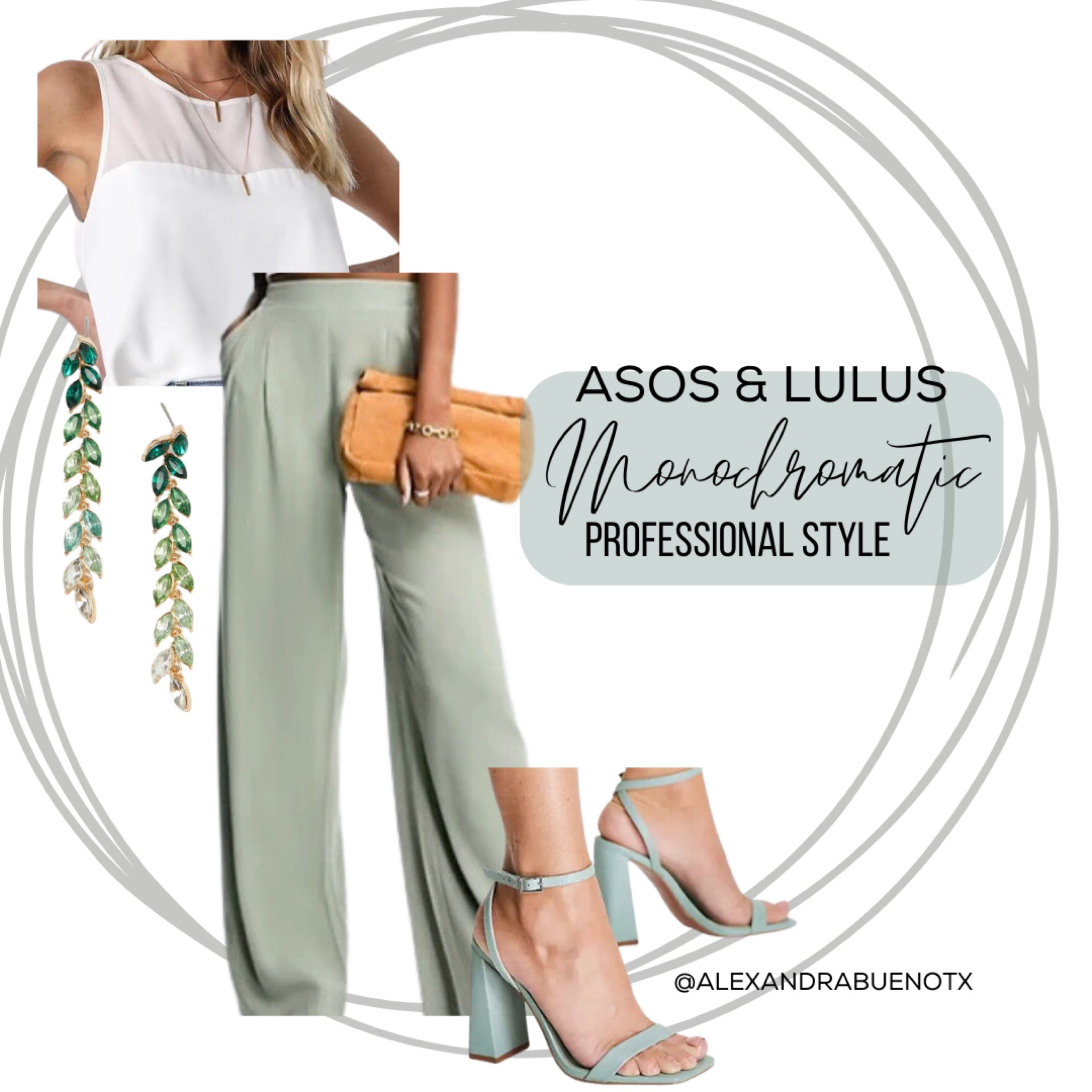Dying over this green monochromatic office outfit. Professional style at its best!

#LTKunder50 #LTKstyletip #LTKworkwear