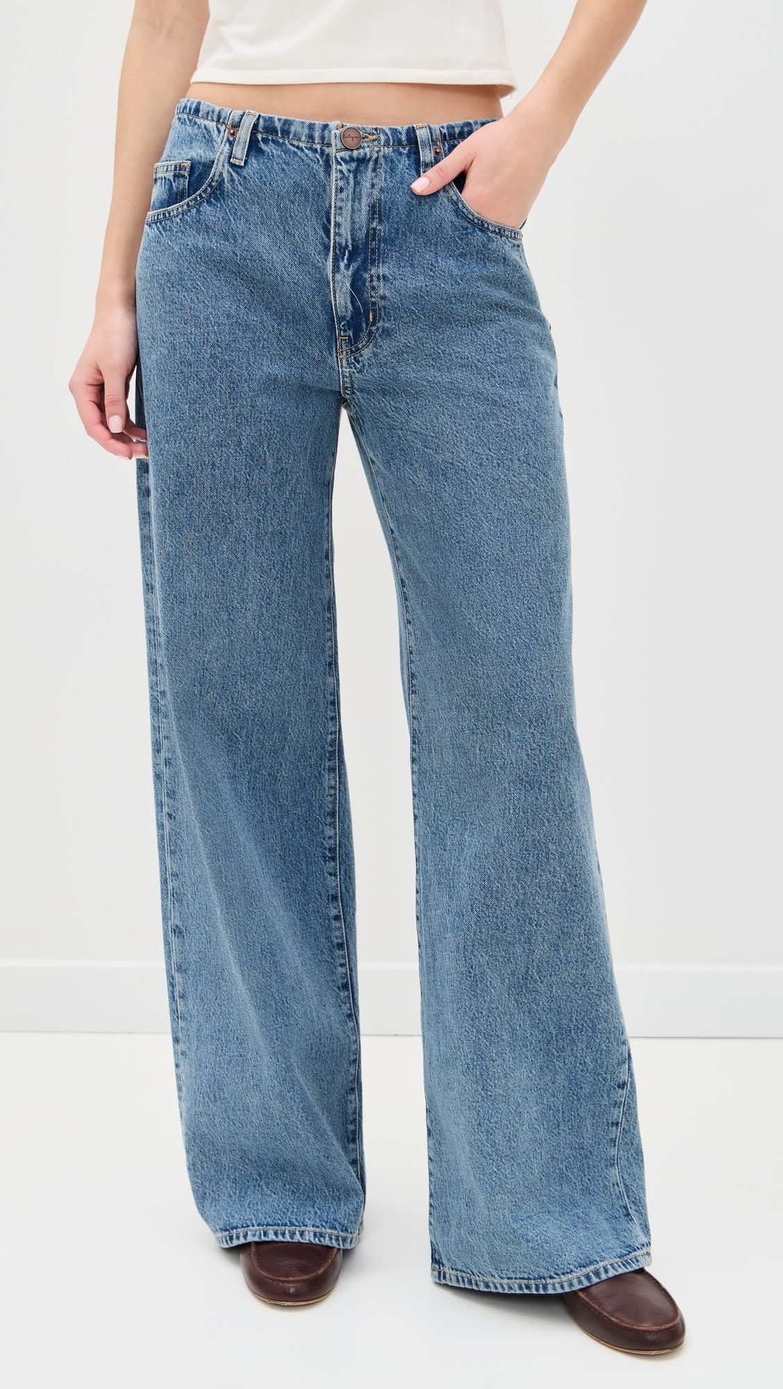La Ligne Tie Waist Isadora Jeans | Shopbop | Shopbop