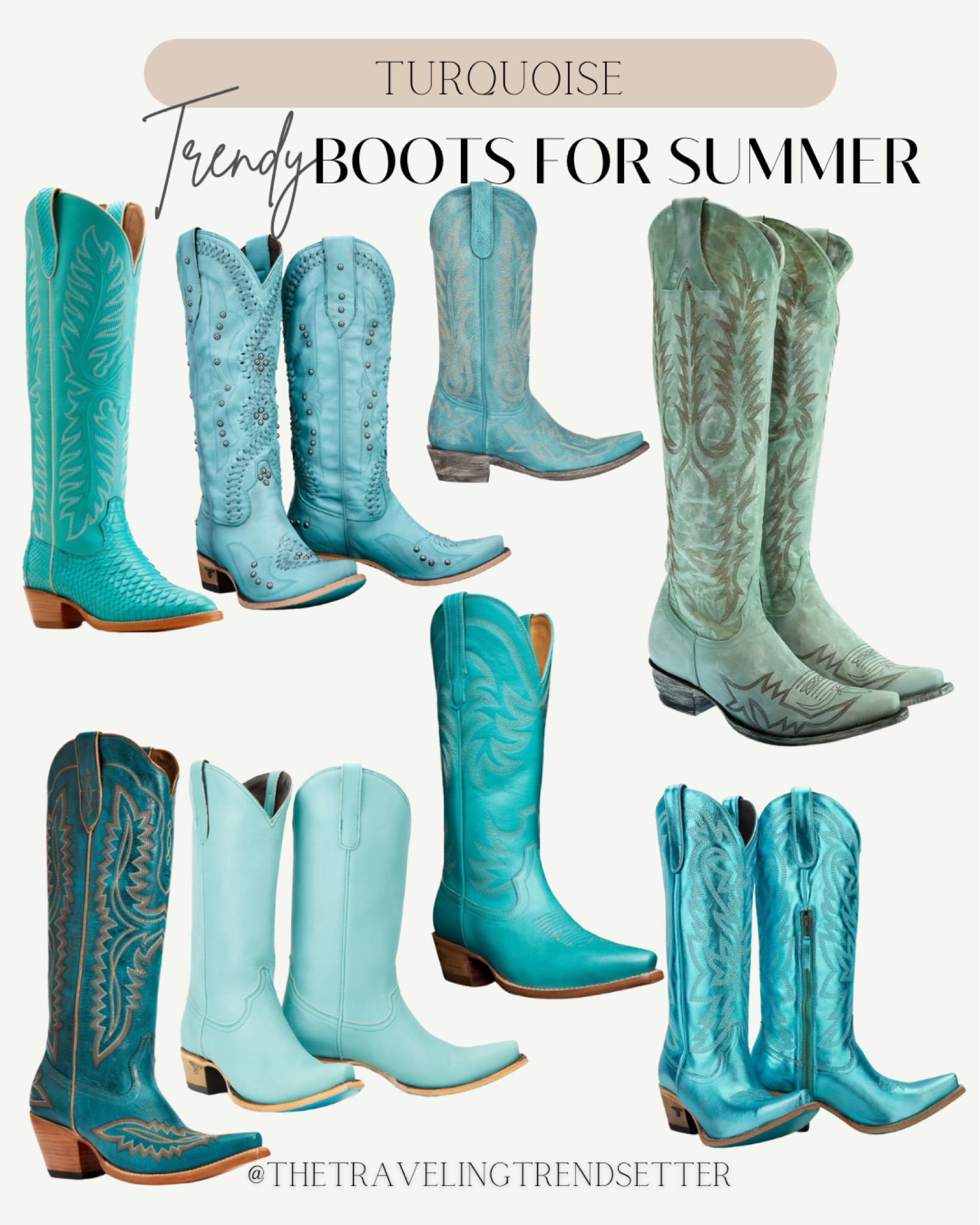Turquoise boots - cowgirl boots - cowboy boots - country concert outfit idea - date night / gift idea - Nashville 

#LTKFestival #LTKStyleTip #LTKGiftGuide